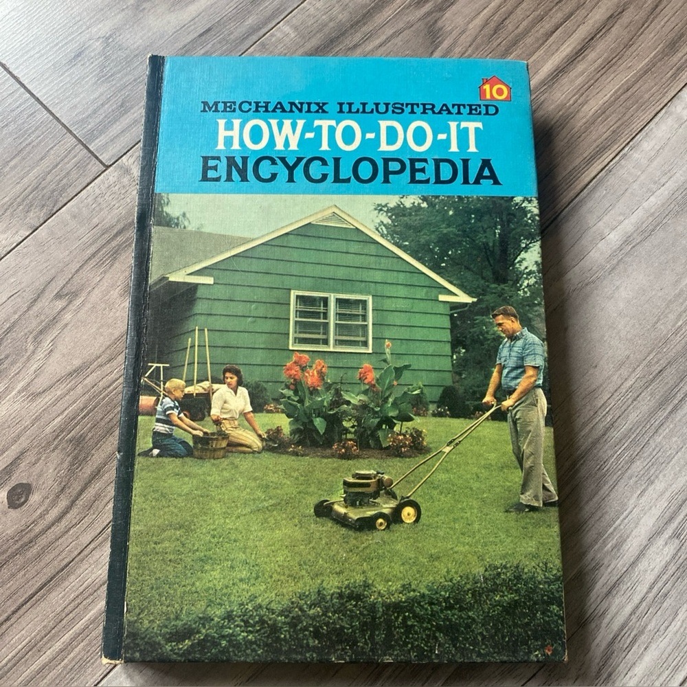 Mechanix Illustrated How-To-Do-It Encyclopedia Vol 10 Hardcover Book 1961 VTG